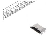 Soclu USB C pentru PCB SMT 16 pini orizontali USB 3.0