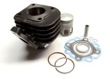 Set motor (kit cilindru) Aprilia Scarabeo - SR - Malaguti F10 - F12 - F15 - MBK - Yamaha (Minarelli orizontal) 2T AC 70cc D47 mm bolt 10