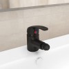 VidaXL Baterie mixer pentru bideu baie, negru, 13x12 cm 149084