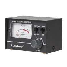 Reflectometru calibrare CB SWR430 Sunker, 50 Ohm foto