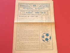 Program meci fotbal PETROLUL PLOIESTI - FC OLT (24.04.1988)