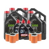 Kit schimb ulei Motul 6 x ATV CF Moto CForce 450 / 520 / 550