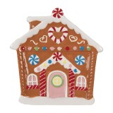 Cumpara ieftin Platou Turta Dulce ceramica multicolora 21x20x2 cm