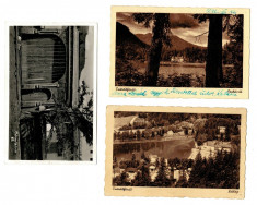 Tusnad, Marefalva(Satu Mare, Harghita) - 3 carti postale cca1940 foto