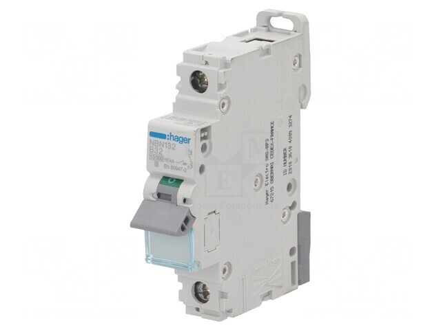 &Icirc;ntrerupător de Supracurent 32A 1P 10kA 230/400V