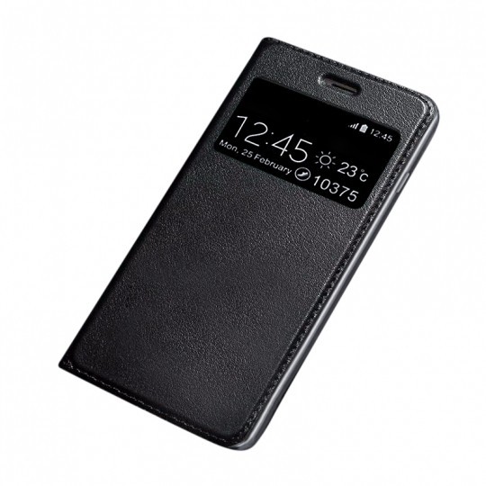Husa NOKIA 5 - Smart Look Piele (Negru) Husa NOKIA 5 - Smart Look Piele (Negru)
