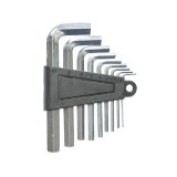 Set 9 chei imbus hexagonale 1.5-10mm din otel forjat tratat termic