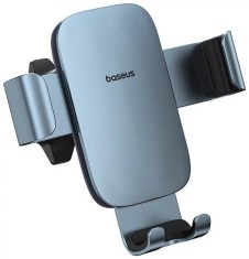 SUPORT AUTO Baseus Metal Age III pt. SmartPhone,gravitational, fixare grila ventilatie, gri &amp;quot;C40467600811-00&amp;quot; - 6932172653620 foto