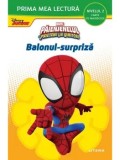 Cumpara ieftin Balonul-surpriza. Paienjenelul si prietenii lui uimitori. Nivelul 2. Carte cu majuscule/***