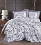 Lenjerie de pat din bumbac 100%, Clasy, pentru pat dublu, model Montera