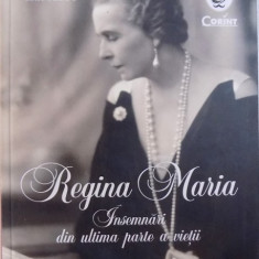 REGINA MARIA, INSEMNARI DIN ULTIMA PARTE A VIETII (MARTIE1937-IULIE1938), 2018