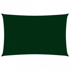 vidaXL Parasolar, verde închis, 4x7 m, țesătură oxford, dreptunghiular
