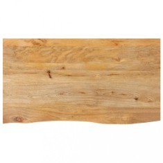 vidaXL Blat de masă contur organic 110x60x2,5 cm lemn masiv de mango 370455