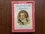 Muzicieni compozitori nemuritori celebrii unsterbliche musiker 32 carti de joc portrete DDR 1962 germany