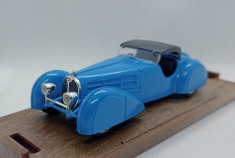 Macheta Bugatti 57S Roadster - Brumm 1/43 foto