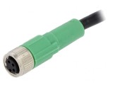 Cablu Conectare M8 4 Pini 3m 30VAC 4A