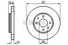 Disc frana VOLVO V40 Combi (VW) (1995 - 2004) BOSCH 0 986 479 B37