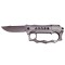 Briceag de vanatoare DEPOX&reg;, Battlestar Blade, otel inoxidabil, 21.5 cm, argintiu