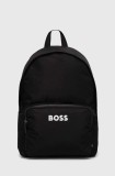 BOSS rucsac bărbați, culoarea negru, mare, cu imprimeu 50511918