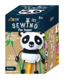 Cumpara ieftin Set de cusut DIY - decoratiune topper pentru creion - Panda