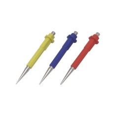 EXTOL PREMIUM set de punctatoare 3 buc CV; 0.8, 1.5, 2.5mm maner din plastic colorat foto