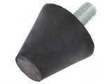 Picioruş vibro-absorbant &Oslash;20mm Duritate Shore 55&plusmn;5 407N