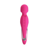 Vibrator Masaj Micheal 7 Moduri Vibratii&amp;Incalzire Silicon Roz