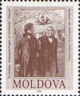 MOLDOVA 1999, Personalitati, Alexandr Puskin, serie neuzată, MNH