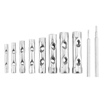 Set chei tubulare duble 6-22 mm tip teava 10buc. TOP TOOLS 35D193 HardWork ToolsRange foto