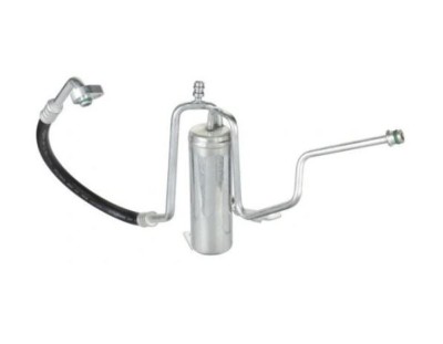 Uscator aer conditionat Jeep Grand Cherokee, 2002-2005, motor 4.0 R6, 4.7 V8, benzina, iesire : 15, 4, intrare : 15, 4, tip gaz R134A, aluminiu, Inal foto