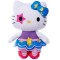 Jucarie de plus, Hello Kitty cu Fundita Albastra, 20cm