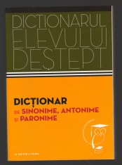 C10060 - DICTIONAR DE SINONIME, ANTONIME SI PARONIME