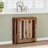 Gossi masca pentru calorifer, lemn vechi, 78x20x82 cm, lemn prelucrat