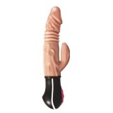 Realistic Warming &amp; Thrusting Vibrating Dildo