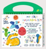 Cumpara ieftin Primul meu kit de desenat - Prietenii Dinozauri, Haku Yoka, portabil