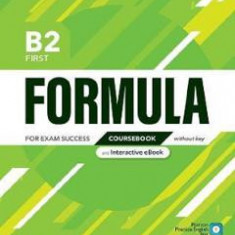 Formula B2 First Coursebook without key and Interactive eBook - Lynda Edwards, Lindsay Warwick