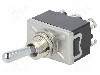 Intrerupator basculant, 2 pozitii, mod comutare ON-ON, DPDT, PANASONIC - T210NULCSAFJ