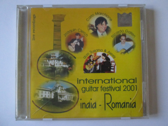 CD Live recordings:International guitar festival Sinaia-Romania 2001 stare buna