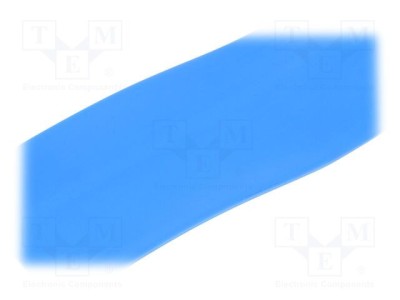 Manșon termocontractabil TASKER 2:1 38,1mm albastru fără adeziv foto