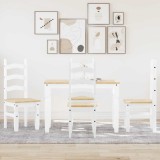 Gossi set de sufragerie din 5 piese panama din lemn masiv de pin alb