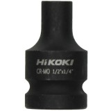 HiKOKI 751875 - Adaptor patrat interior 1/2 la hexagon interior 1/4 inch