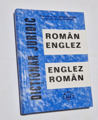 Dictionar juridic roman-englez, englez-roman foto