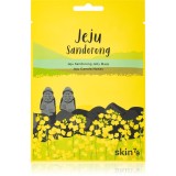 Skin79 Jeju Sandorong Jeju Canola Honey mască textilă de &icirc;ngrijire pentru definirea pielii 33 g