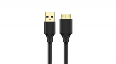 Ugreen Cablu USB la micro USB tip B SuperSpeed 3.0 de 1m - negru (10841) foto