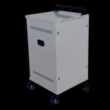 Power Technologies PT-VERT-15, 15 Bay Secure USB-C Hub Charging Cart, USB-C