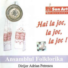 CD Ansamblul Folklorika Dirijor Adrian Petrescu ‎– Hai La Joc, La Joc, La Joc !