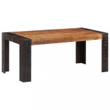 VidaXL Masă de bucătărie, 180 x 90 x 76 cm, lemn masiv de mango