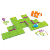 Set STEM Robotul Soricel Learning Resources, 30 de carduri, 3 piese tunel, 5 - 9 ani