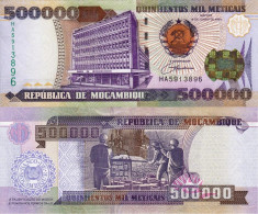 MOZAMBIC 500.000 meticais 2003 UNC!!! foto