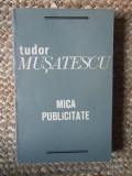 Tudor Musatescu - Mica publicitate